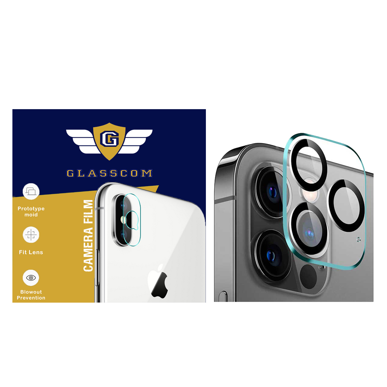 نقد و بررسی محافظ لنز دوربین گلس کام مدل GC-L12P مناسب برای گوشی موبایل اپل iPhone 12 Pro توسط خریداران