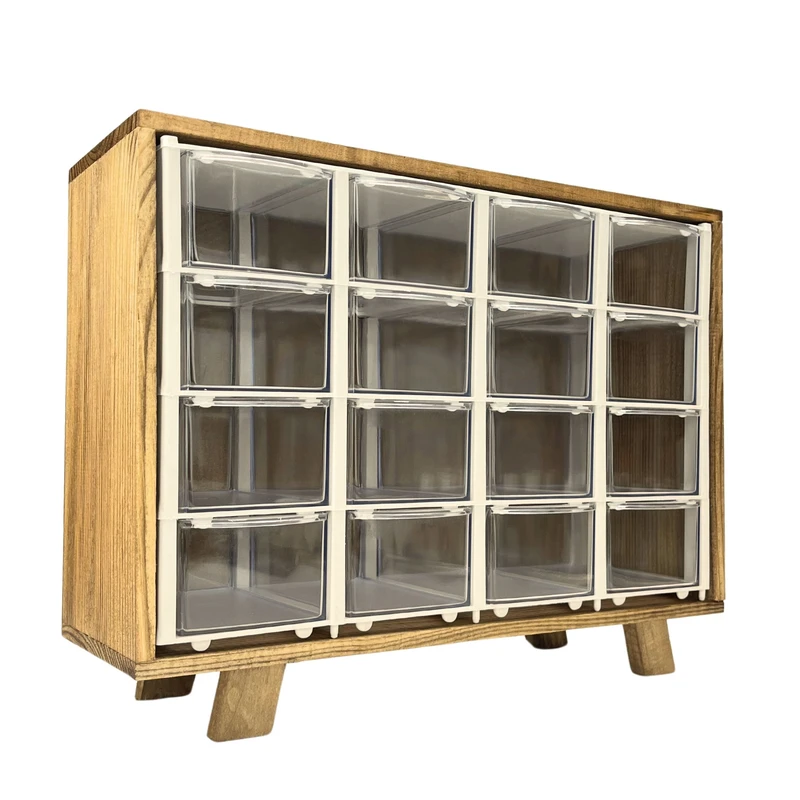 جای ادویه مدل چوبی کشویی کد JA01