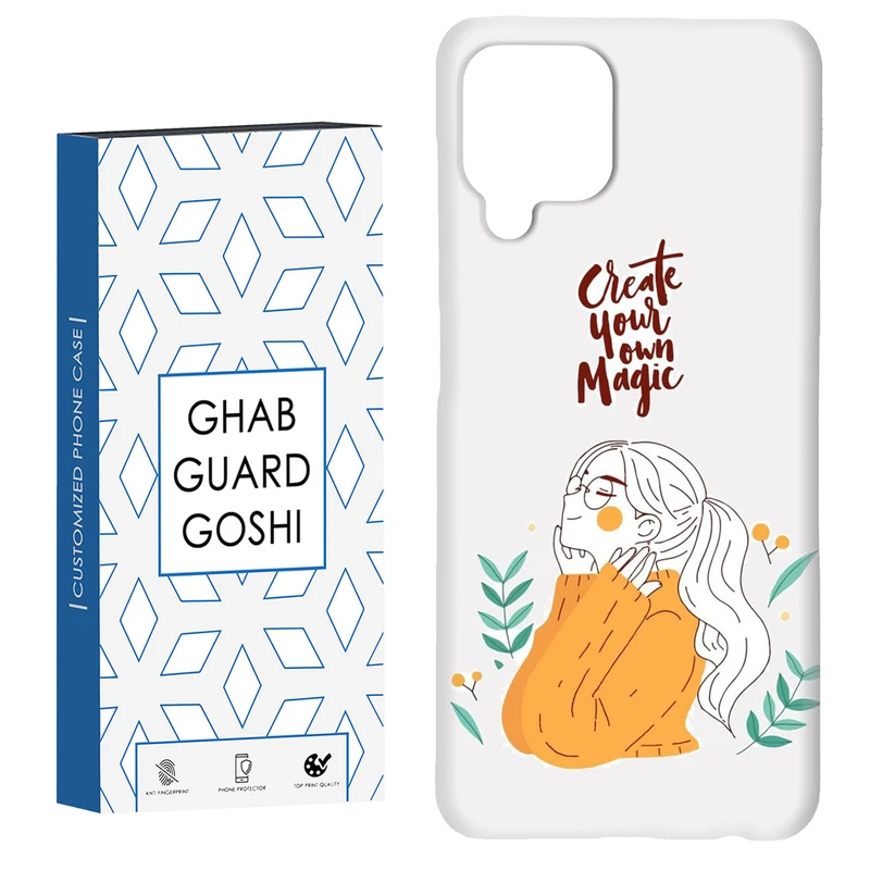 کاور قاب گارد گوشی طرح دخترانه کد Dimo-050 مناسب برای گوشی موبایل سامسونگ Galaxy A12 / Galaxy M12