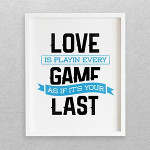 تابلو مدل نوشته انگلیسی انگیزشی کد 435