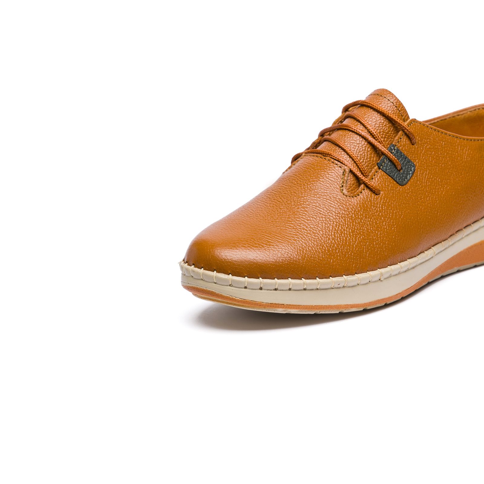 کفش طبی زنانه مدل آنیس بندی تمام چرم - - 55