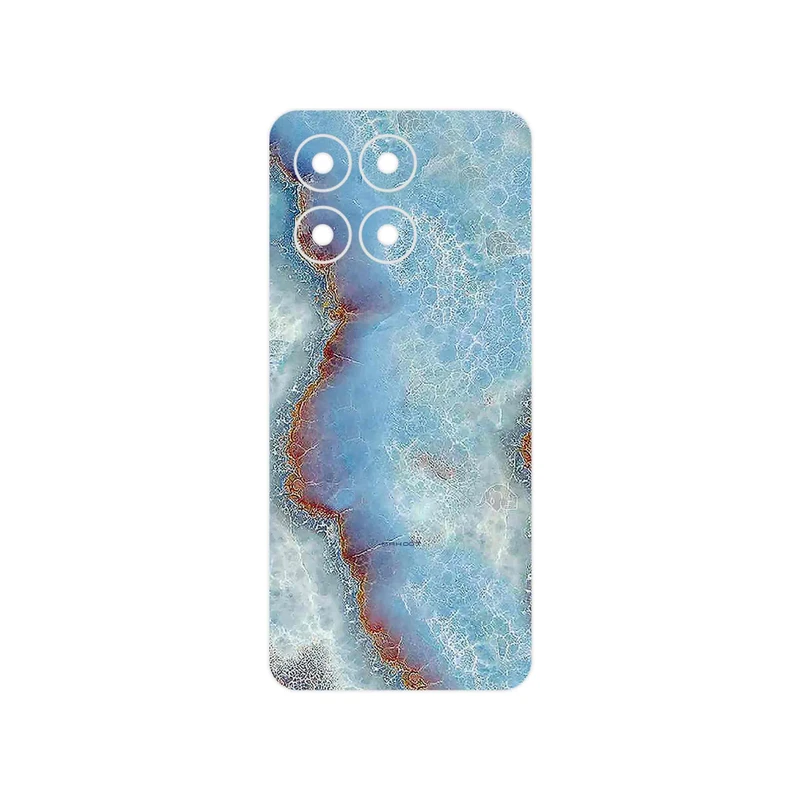 برچسب پوششی ماهوت مدل Blue_Ocean_Marble مناسب برای گوشی موبایل آنر X6a