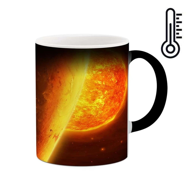 ماگ حرارتی کاکتی مدل کهکشان کد mgh10919