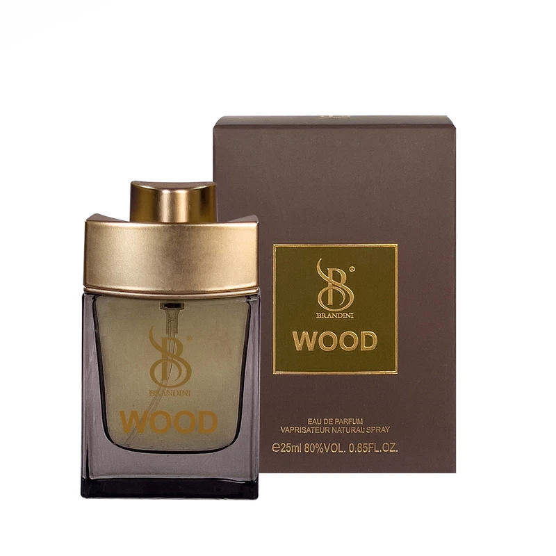 عطر جیبی مردانه برندینی مدل Wood حجم 25 میلی لیتر