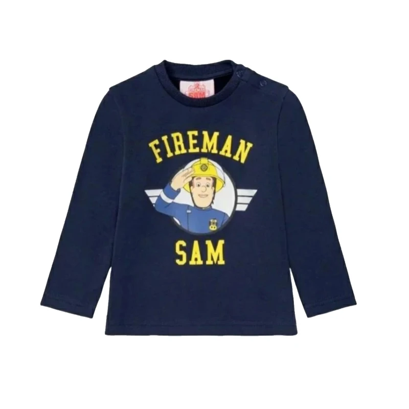 تی شرت آستین بلند پسرانه فایرمن سم کد 4659