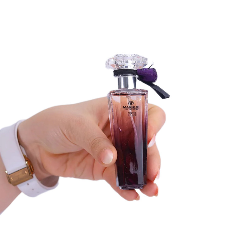 عطر جیبی زنانه مارکویی کالکشن مدل لانکوم ترزور میدنایت رز حجم 25 میلی لیتر