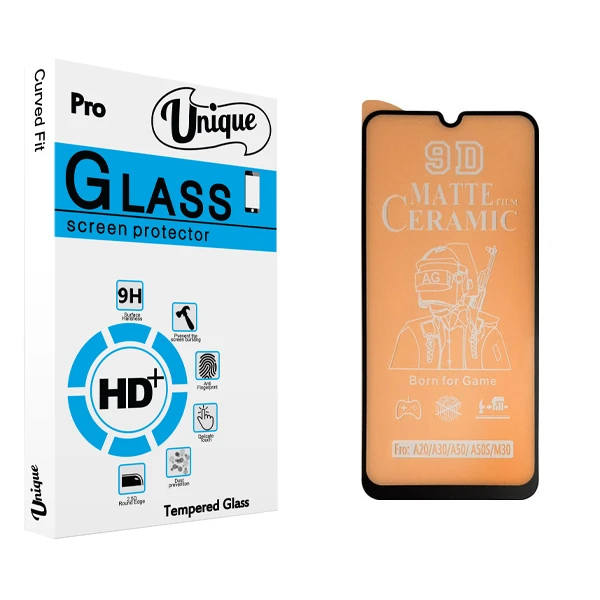 محافظ صفحه نمایش مات يونيک مدل +Clear مناسب برای گوشی موبایل سامسونگ Galaxy A20