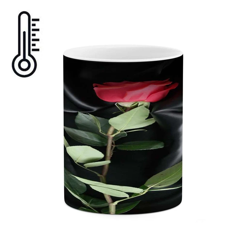 ماگ حرارتی کاکتی مدل گل رز کد mgh18057