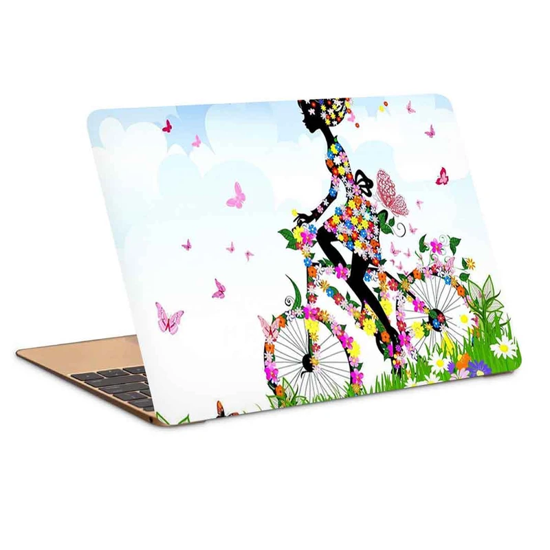 استیکر لپ تاپ طرح Butterflies-32 کد P-698 مناسب برای لپ تاپ 15.6 اینچ