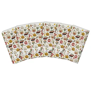 تقویم جیبی سال 1399 چاپ شفق طرح ملزومات خانه کد 636 بسته 6 عددی