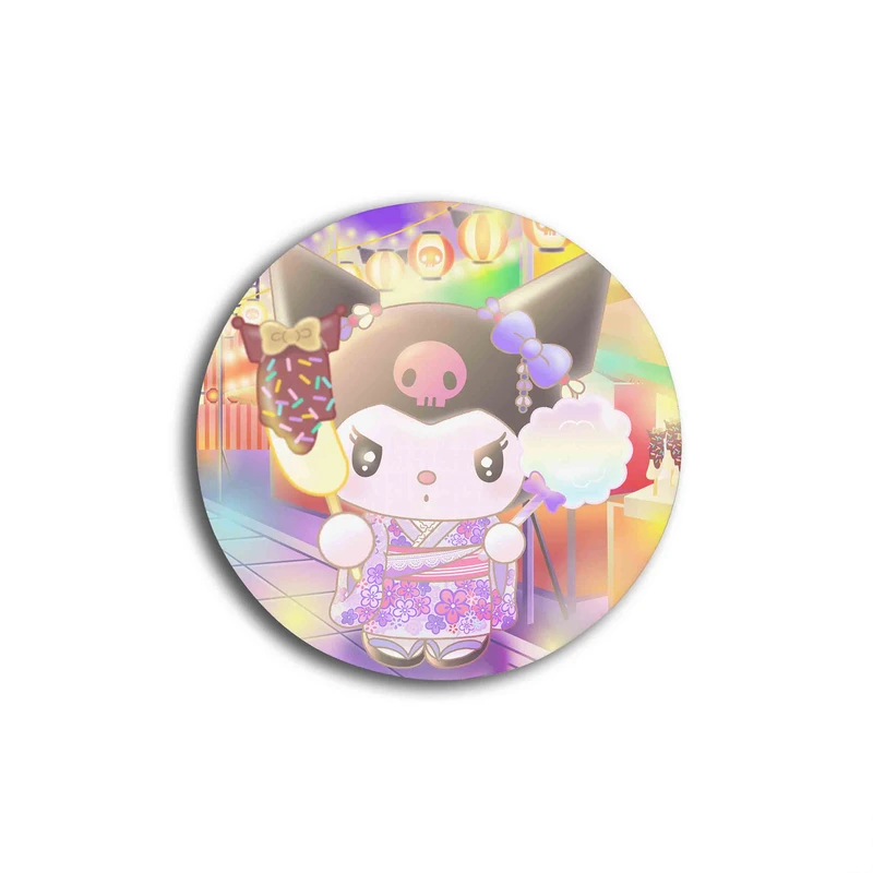 زیر لیوانی مدل کرومی کیوت بامزه کد kuromi 705