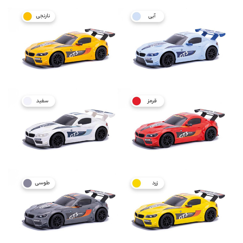 ماشین بازی مدل قدرتی BMW Z4GT3