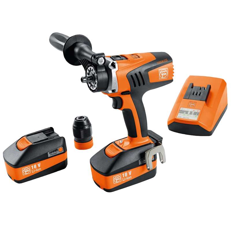 دریل پیچ گوشتی شارژی فاین مدل ASCM 18 QM - 5 Ah