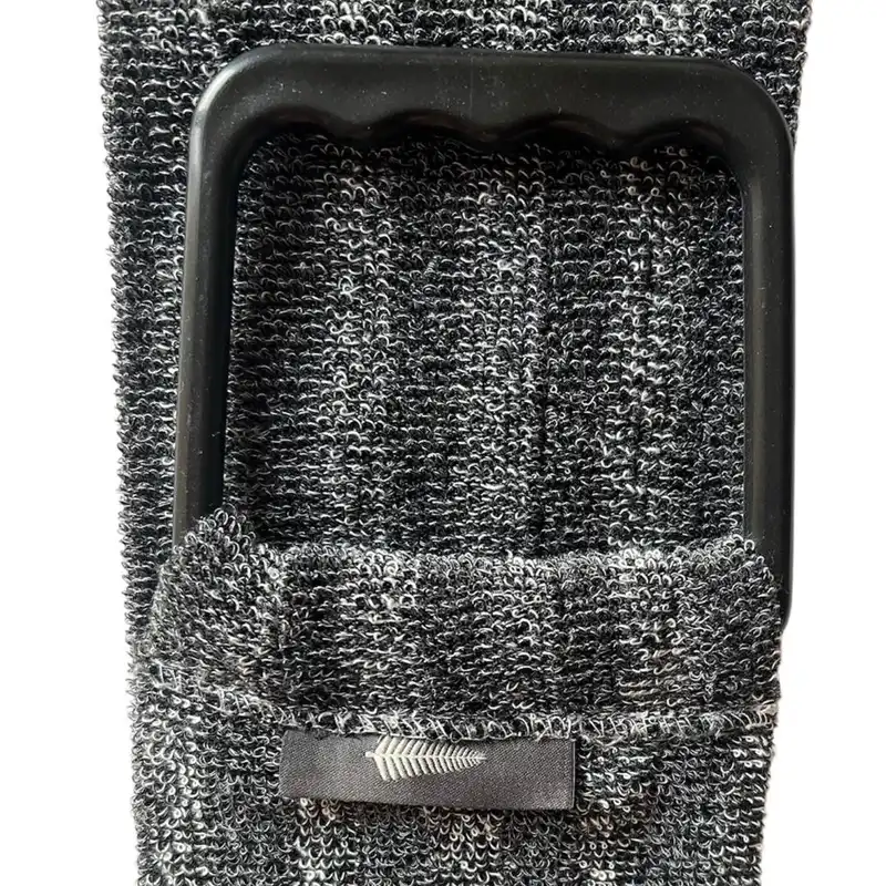 لیف حمام کارامل مدل پشت شور CARBONIZED BAMBOO GLOVE کد NX-0112