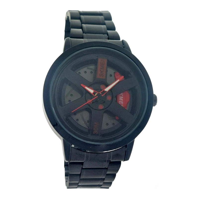 ساعت مچی عقربه‌ای مردانه اسکمی مدل رینگی کد SK.BKRD