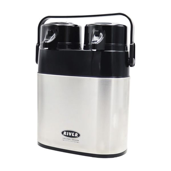 فلاسک ریور مدل دوقلو کد YP-ESTIL-8606 گنجایش 3/2 لیتر