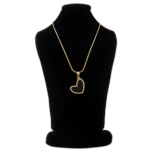 گردنبند زنانه مدل قلبی کد 1727