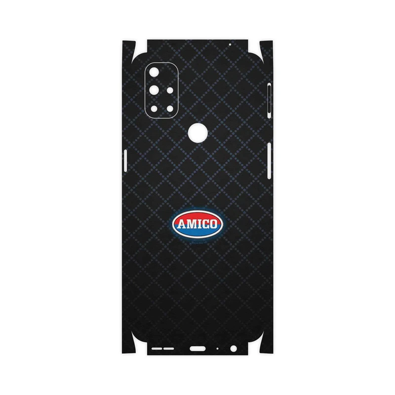 برچسب پوششی ماهوت مدل AMICO-FullSkin مناسب برای گوشی موبایل وان پلاس Nord N10 5G