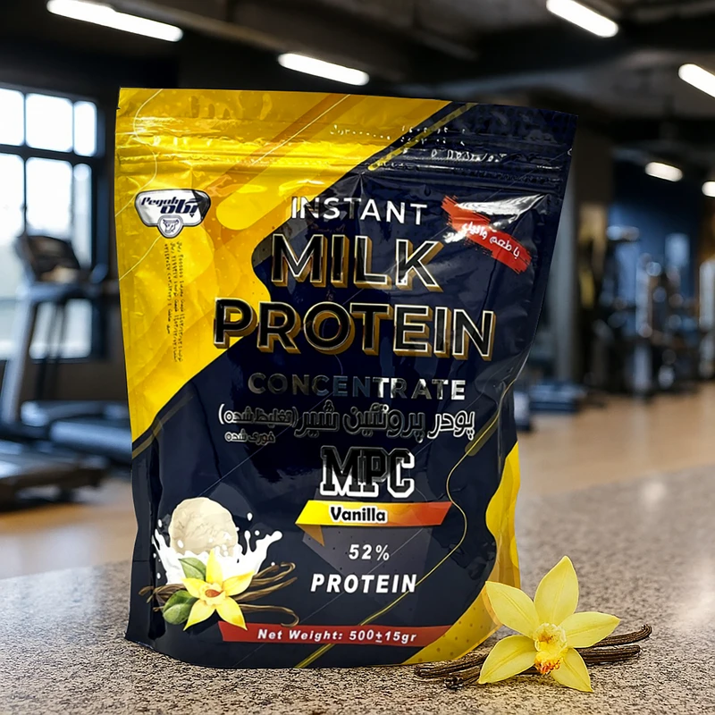 عکس شماره 4 : پروتئین شیر ام پی سی 52 درصد با طعم وانیل پگاه-500 گرم