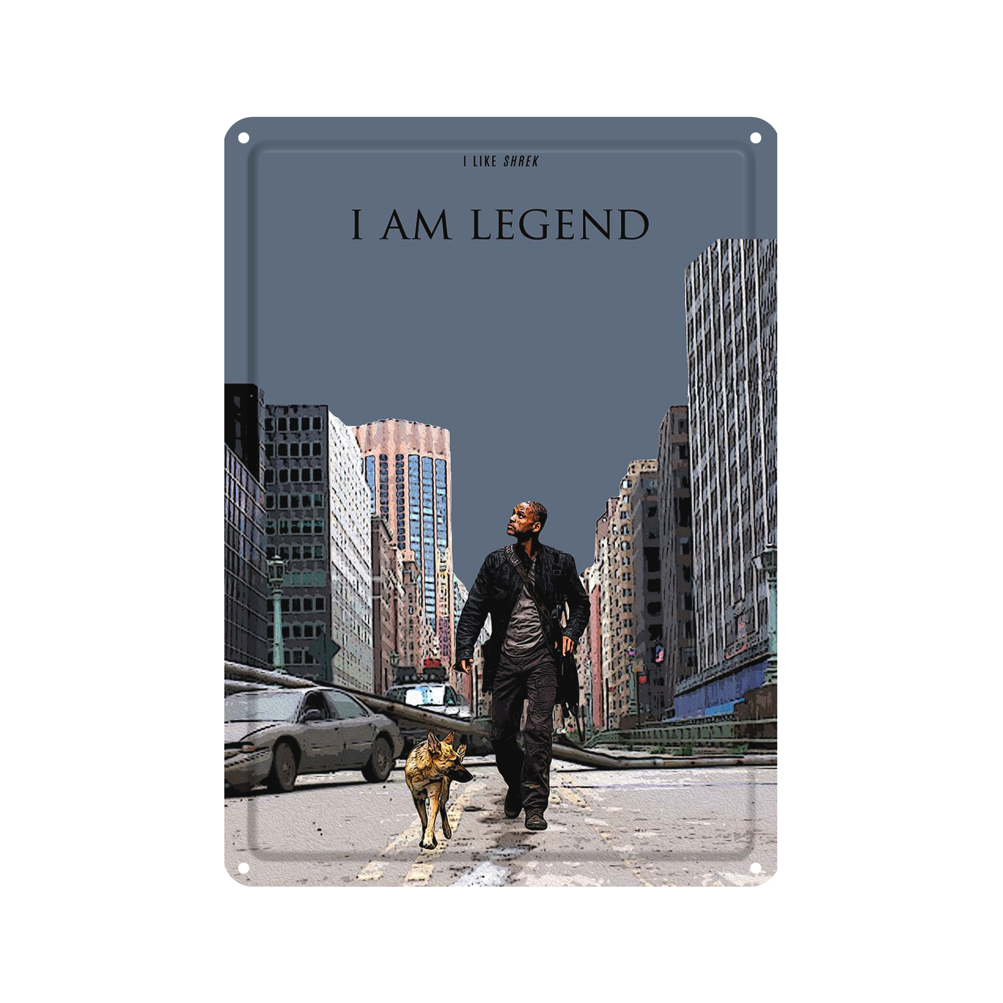 دیوارکوب مدل فیلم کد  s 1499 i am legend