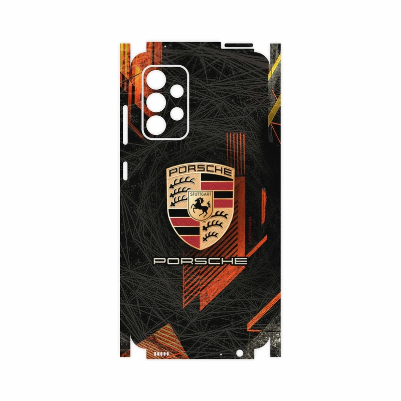 برچسب پوششی ماهوت مدل Porsche-Logo-FullSkin مناسب برای گوشی موبایل سامسونگ Galaxy A72