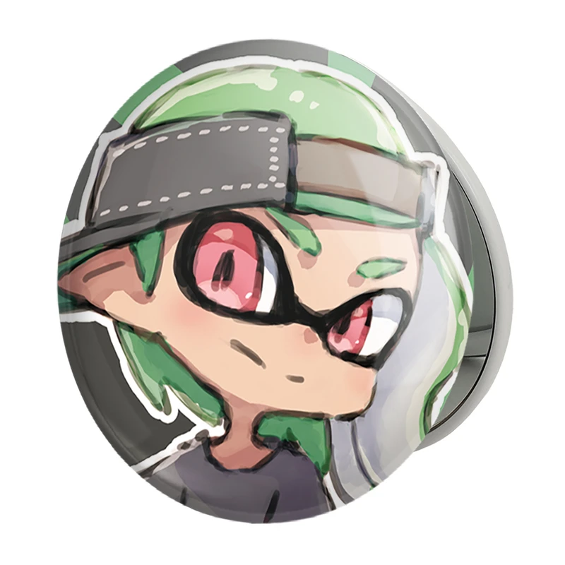 آینه جیبی خندالو طرح بازی اسپلاتون (Splatoon) مدل تاشو کد 33312