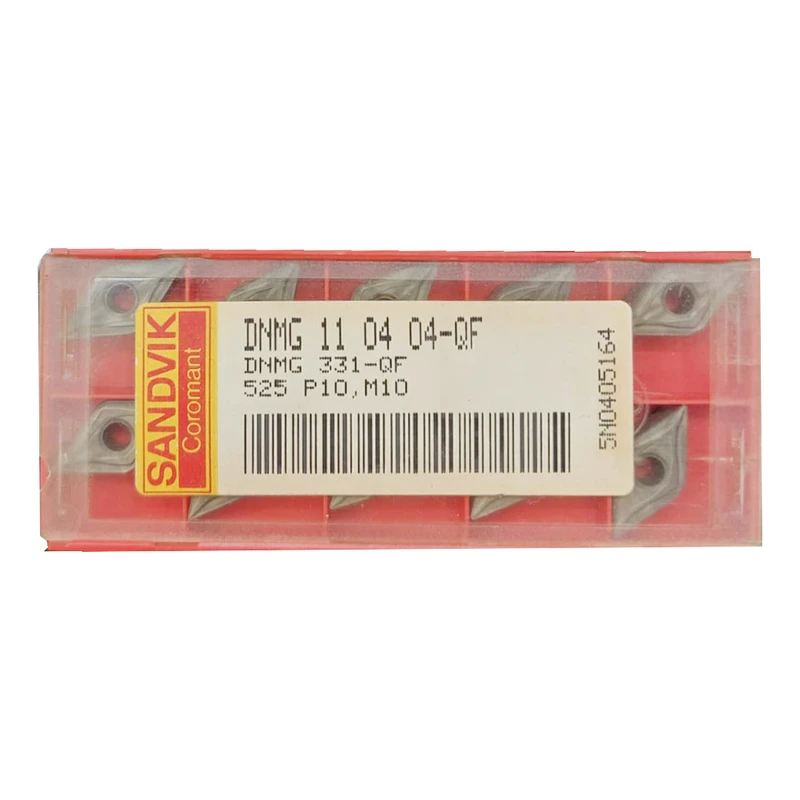 اینسرت سرمت سندویک مدل DNMG110404-QF کد 525 بسته 10 عددی
