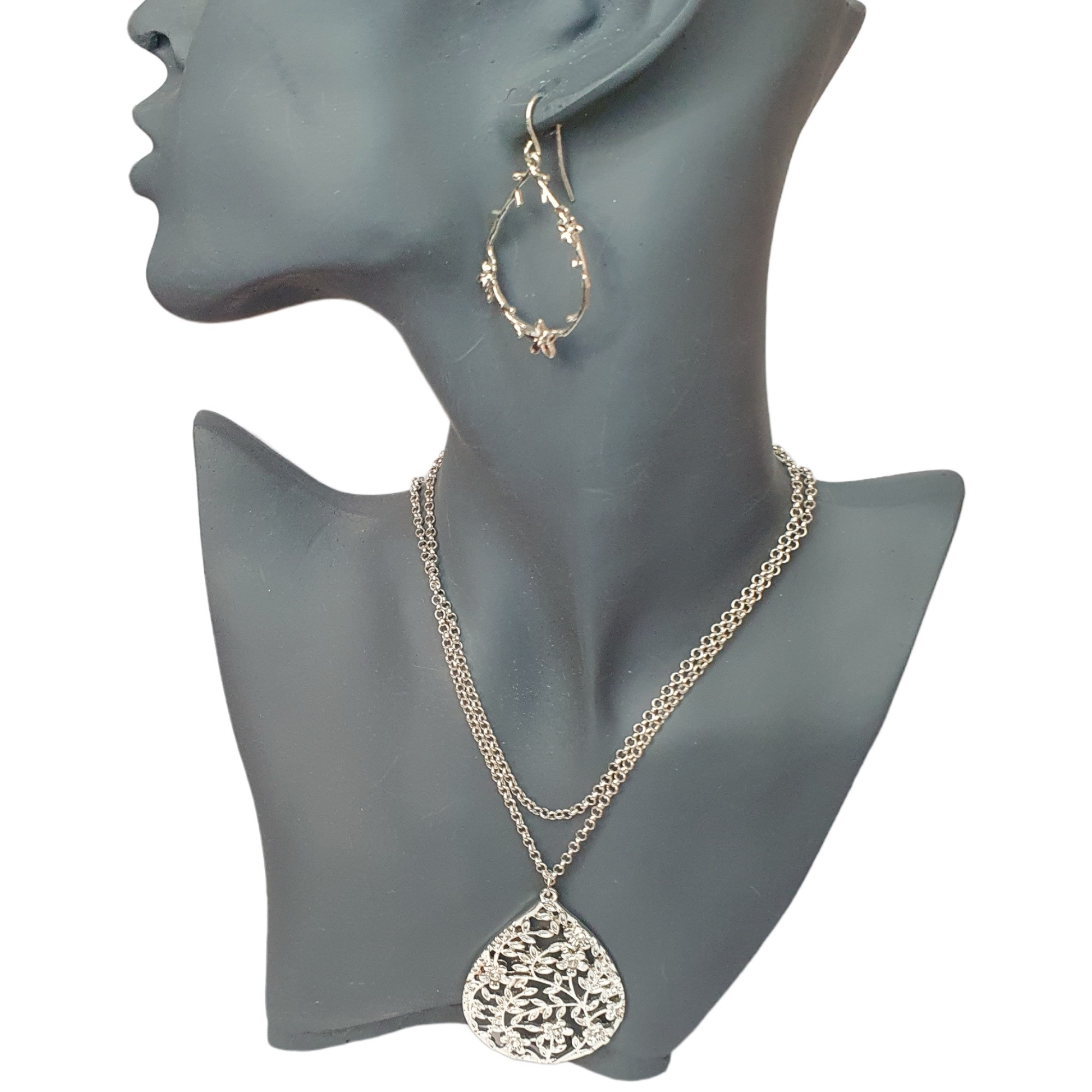 نیم ست زنانه آی ام مدل گل پیچک