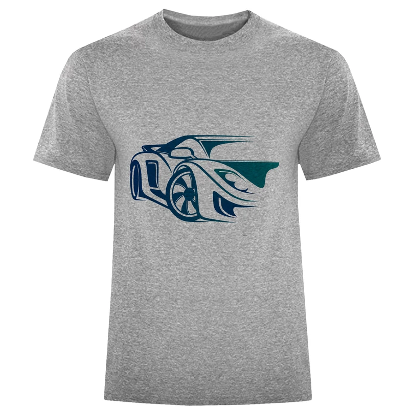 تی شرت آستین کوتاه مردانه مدل ماشین D858