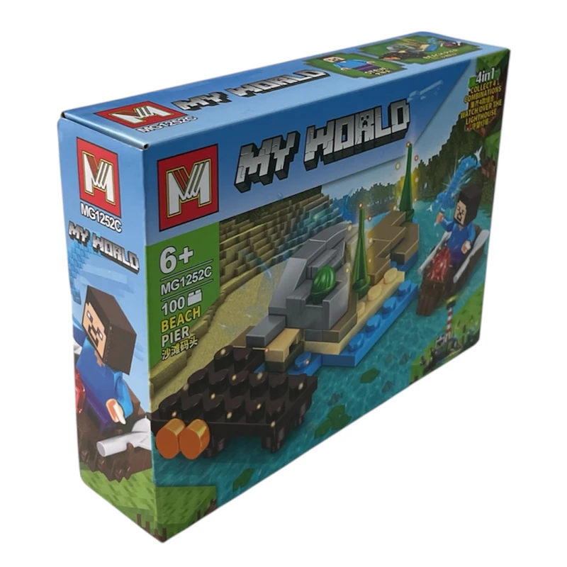 ساختنی ۱۰۰ تکه ام مدل ماینکرافت