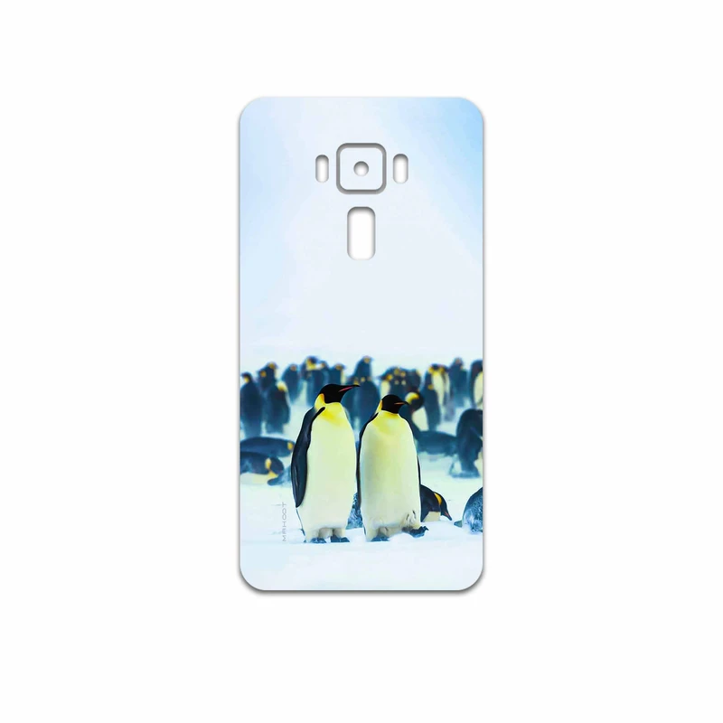 برچسب پوششی ماهوت مدل Penguin مناسب برای گوشی موبایل ایسوس Zenfone 3 Laser ZC551KL