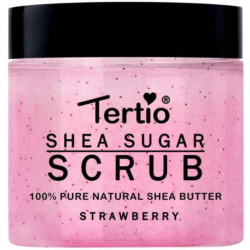 اسکراب لایه بردار پوست ترتیو مدل توت فرنگی شی باتر وزن 320 گرم