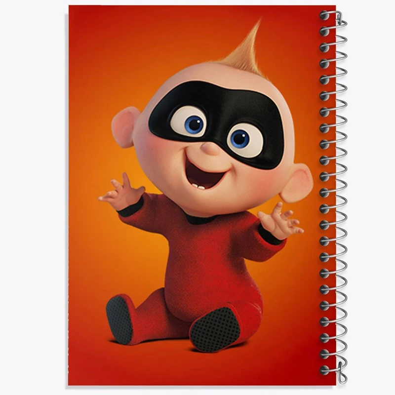 دفتر نت موسیقی 50 برگ خندالو مدل شگفت انگیزان The Incredibles کد 1843