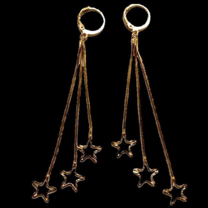 گوشواره زنانه مدل ستاره کد P2100 گوشواره زنانه مدل ستاره کد P2100