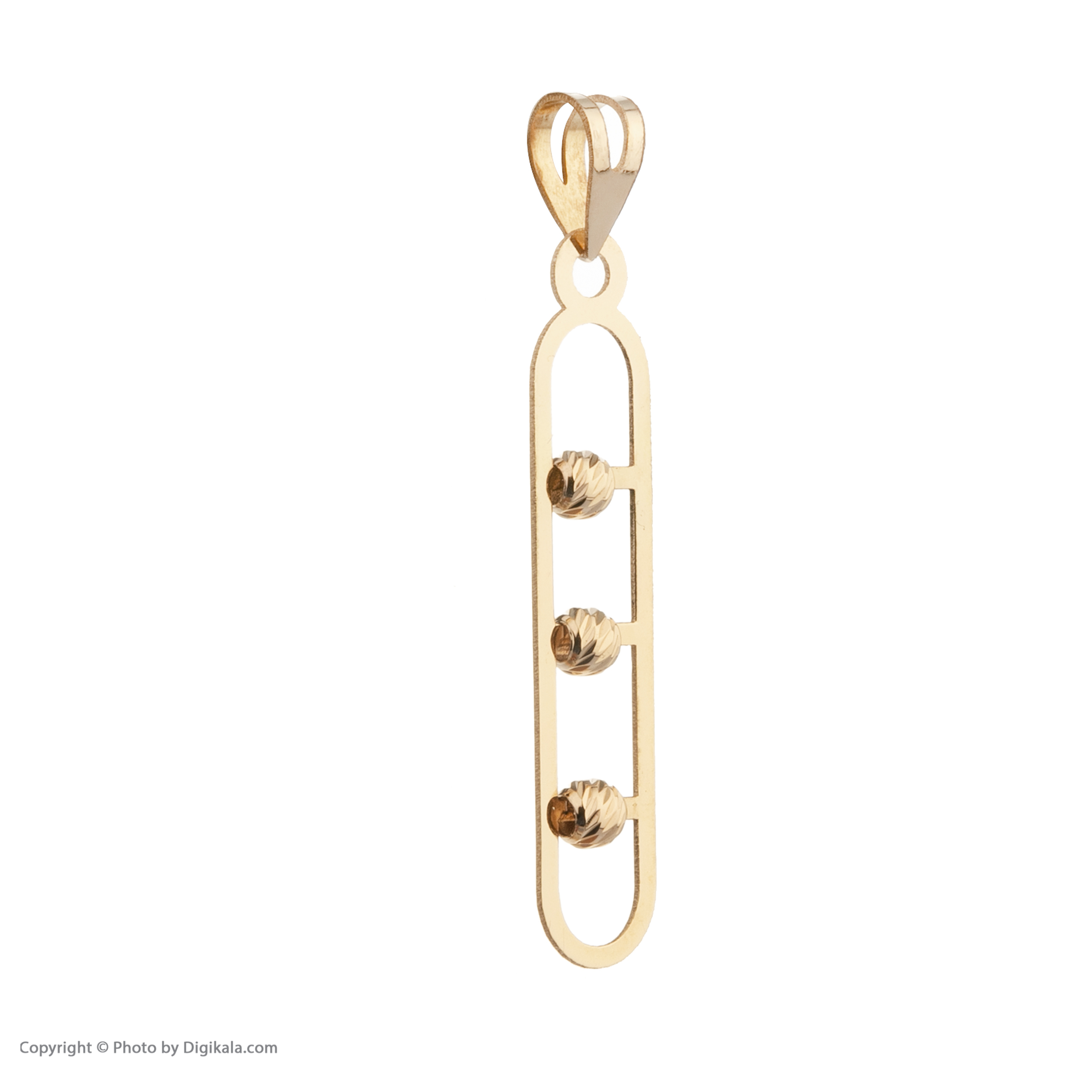 آویز گردنبند طلا 18 عیار زنانه مایا ماهک مدل MM1588