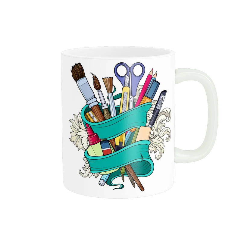 ماگ پاد آفرین طرح مداد کد 3529