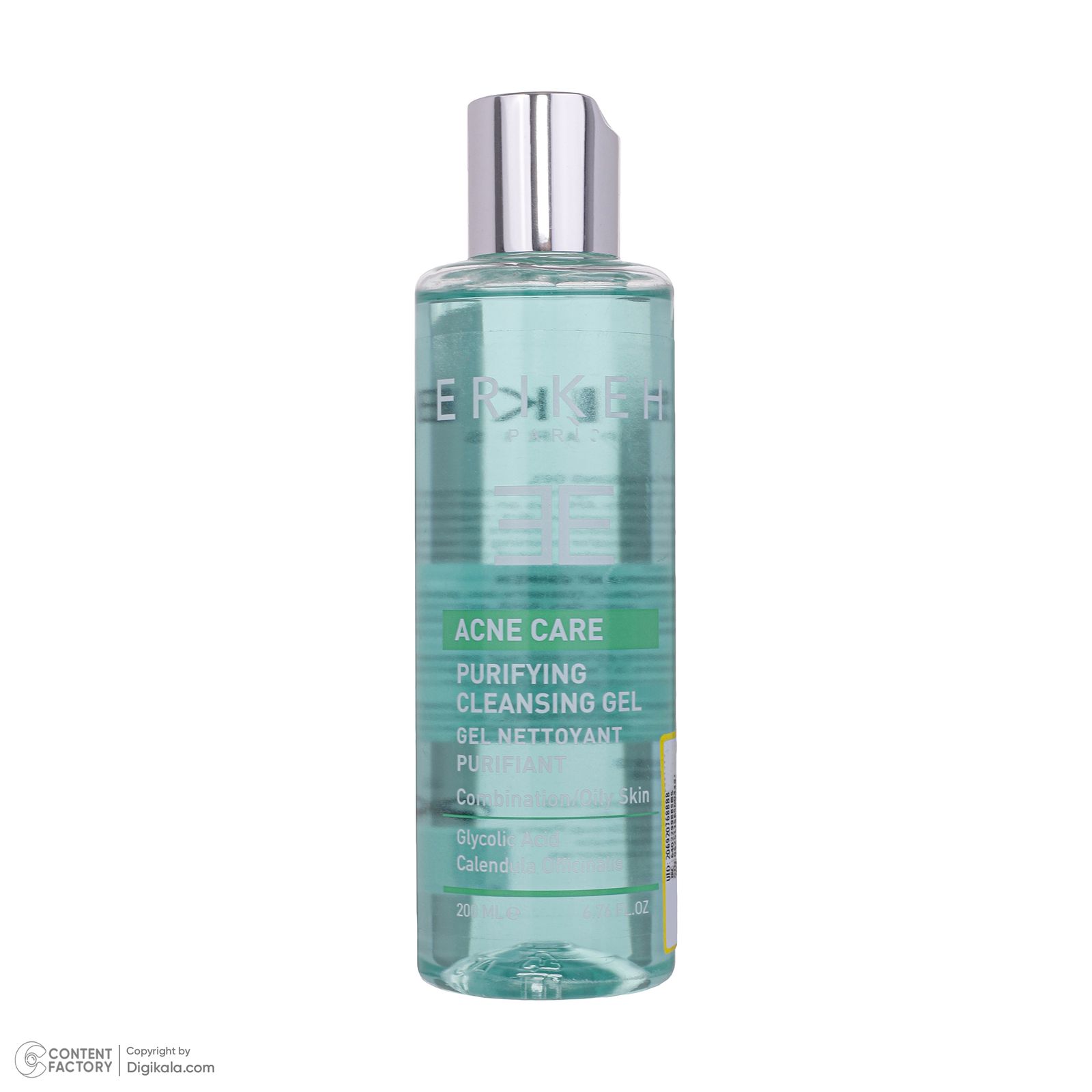 ژل پاک کننده آرایش صورت اریکه مدل ACNE CARE حجم 200 میلی لیتر -  - 2