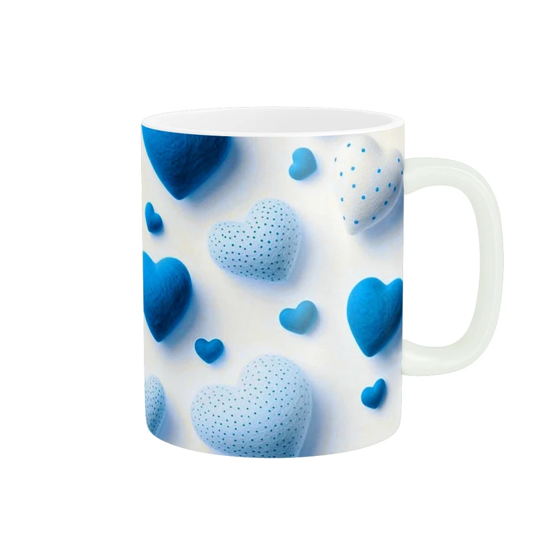 ماگ پاد آفرین طرح قلب کد 4524