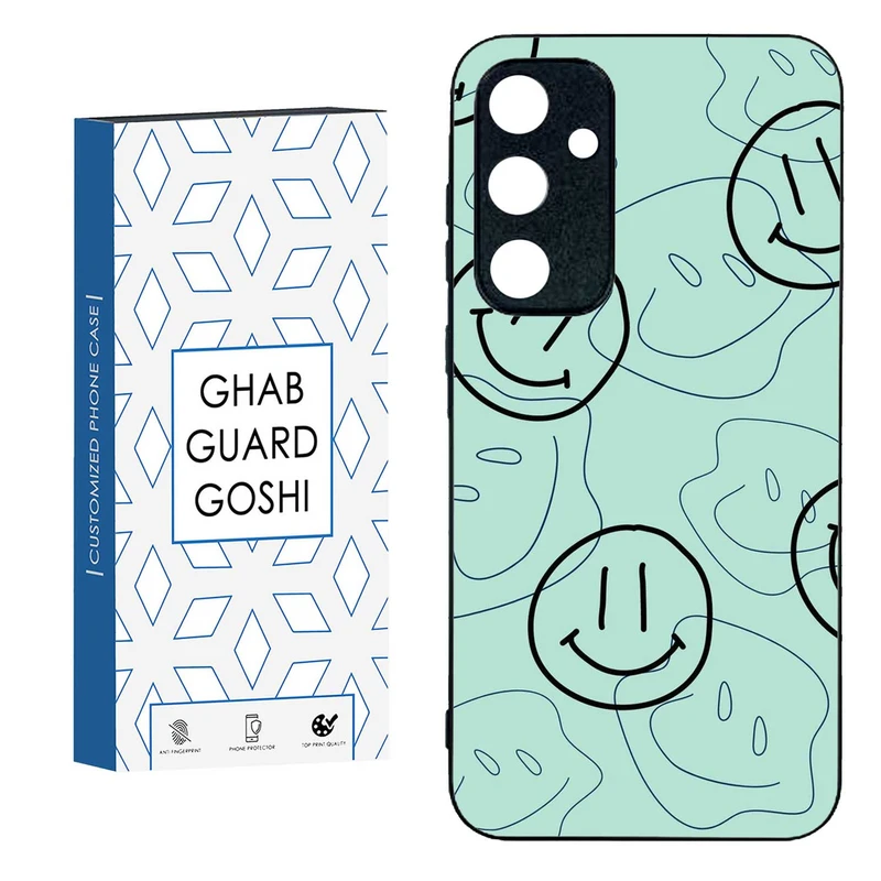 کاور قاب گارد گوشی طرح خوشحال کد TPU-245 مناسب برای گوشی موبایل سامسونگ  GALAXY A35  