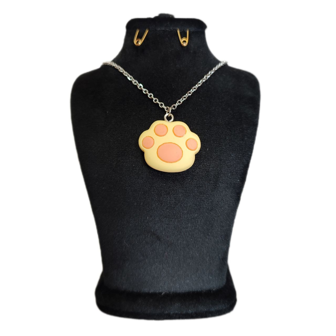 گردنبند مدل پنجه گربه