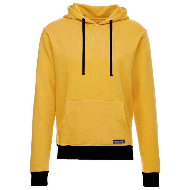 هودی زنانه 27 مدل ساده کد QY رنگ زرد