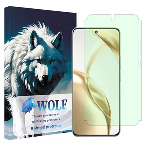  Wolf green light screen protector suitable for Honor 200 mobile phone