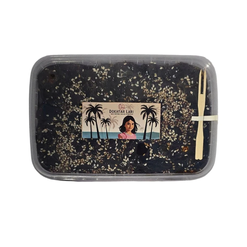 خرما شیره و کنجد دختر لاری - 750 گرم