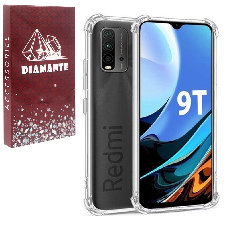 کاور دیامانته مدل ساده مناسب برای گوشی موبایل شیائومی Redmi 9T