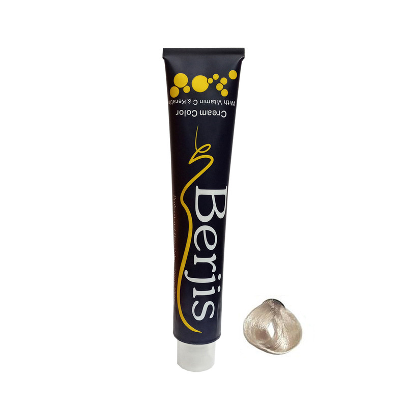 رنگ مو برجیس شماره 10.1 حجم 100 میلی لیتر رنگ بلوند نقره ای