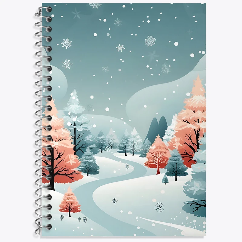 دفتر نت موسیقی 50 برگ خندالو طرح زمستان کد N3228