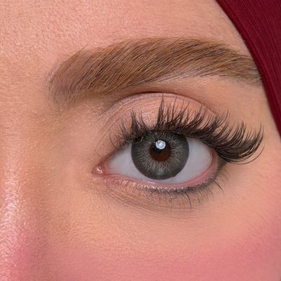 لنز چشم یونیک سالانه مدل NIAGARA رنگ طوسی سبز دوردار