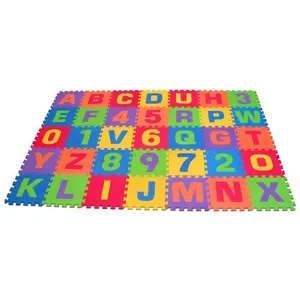 تشک بازی مدل حروف و اعداد انگلیسی کد36-yogimats بسته 36 عددی
