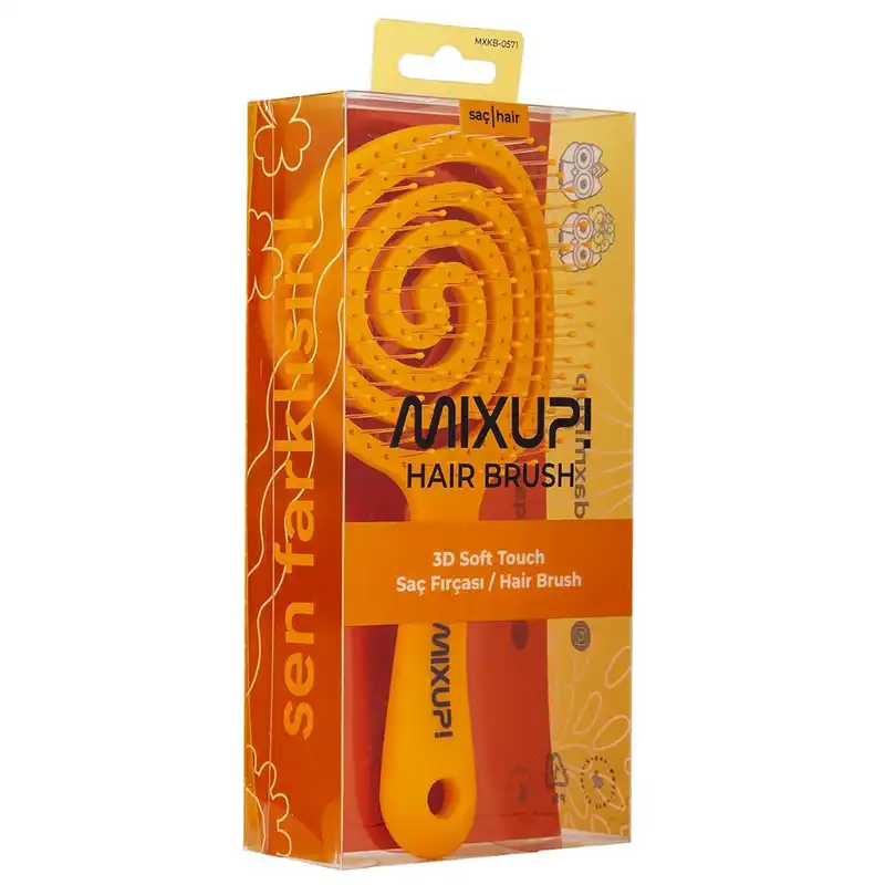 برس مو میکس آپ مدل سه بعدی