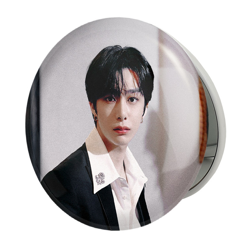 آینه جیبی خندالو طرح هیونگ وون گروه مانستا اکس MONSTA X مدل تاشو کد 12261 